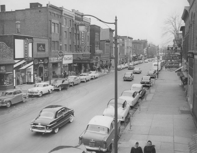 Van Wert, Ohio Main Street circa 19531954